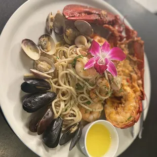 Seafood pasta