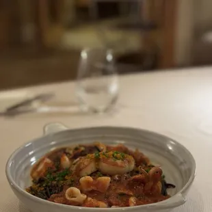 Seafood pasta