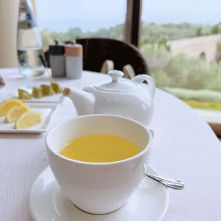 Hot Chamomile Tea