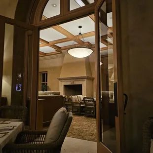 Inside