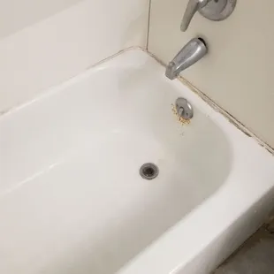 Dirty and rusty. Hazardous.