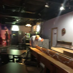 a man working in a restaurant