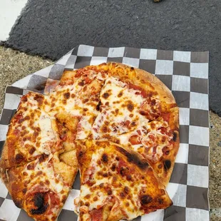 a slice of pizza