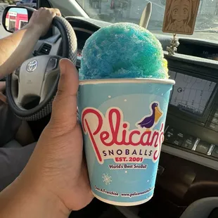 Regular sugar free pineapple/blue raspberry