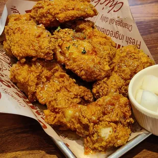 Crispy Honey Soy Wings