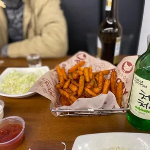 Sweet potato&amp; soju