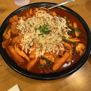 Ddukbokki With Cheese