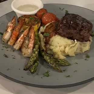 Surf &amp; Turf. Delish!