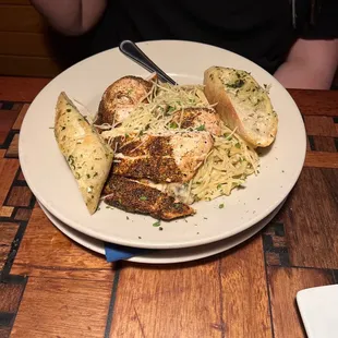 Blackened Chicken Alfredo