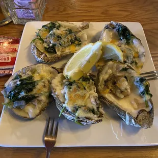 Oysters Rockefeller