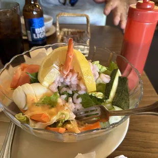 Spectacular Crab Louie salad