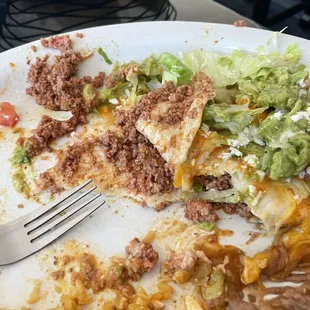 Nasty dog food taco meat yuck!!