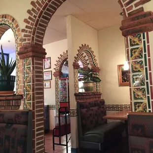 View from our booth.