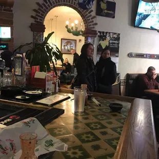 sushi and sashimi, interior