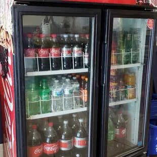Refrigerated soda