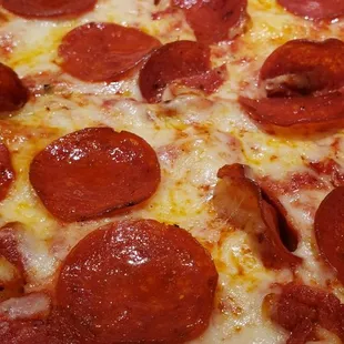 Pepperoni pizza