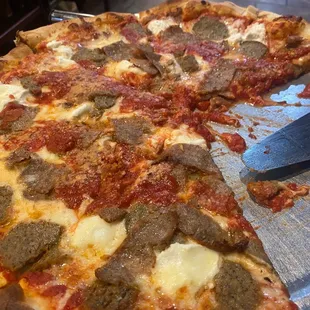 This is the lasagna pizza!