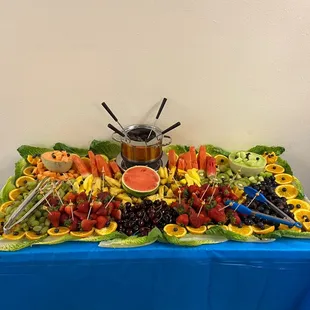 Fruit display done by Penelope
