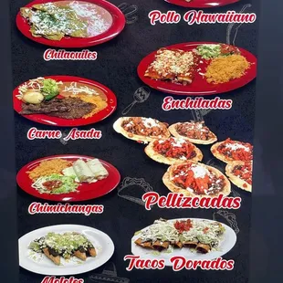 ramen and noodles, menu