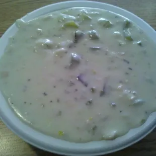 clam chowder!