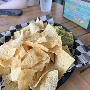 Reg Chips &amp; Guacamole
