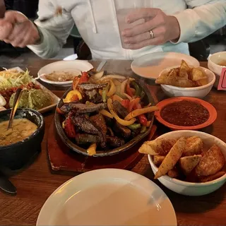 Steak Fajitas for 2