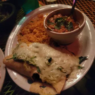 Spinach Enchiladas