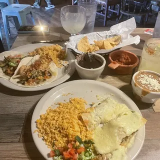 Enchilada Combo Plate