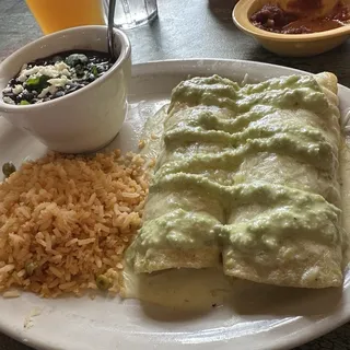 Single Spiced Chicken Enchilada