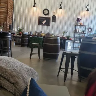 With family and picking up my wine...