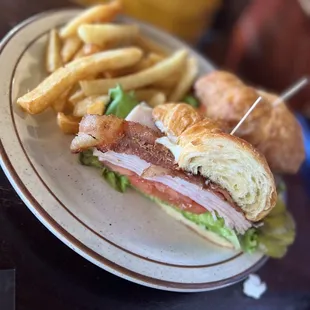 Turkey Bacon Croissant