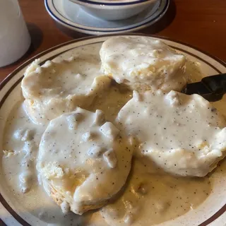 Homemade Biscuits & Gravy