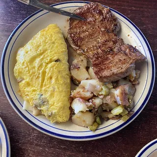 Sirloin Steak & Eggs
