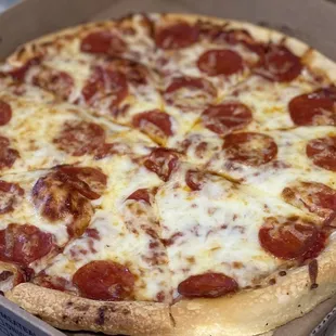Pepperoni pizza