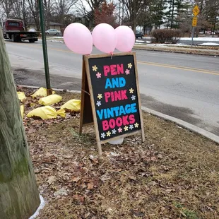 Cheery sign out front