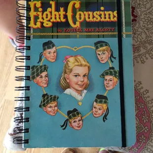 Books turned into notebooks.