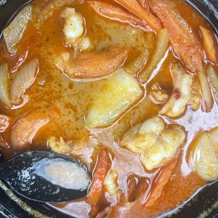 shrimp yellow curry