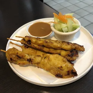 4 Piece Chicken Satay