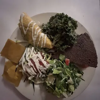 Large Organic Sampler Plate