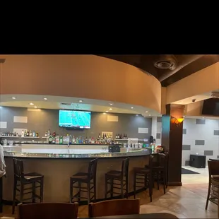 A lot of bar selections to choose from