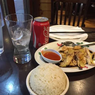 Hainanese Chicken with Rice