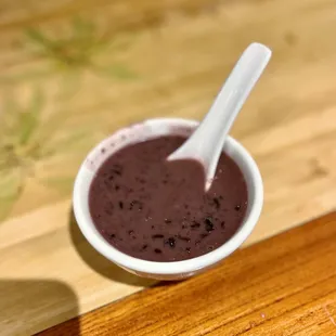 Red Bean Complimentary Dessert