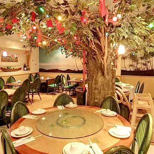 sushi and sashimi, interior