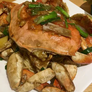 Ginger And Scallion Crab
