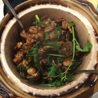 Live Clamsin Black Bean Sauce