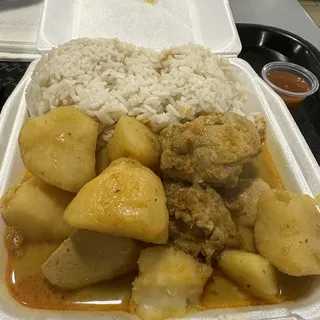 8. Curry Chicken Potato