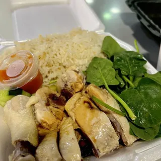 9. Hainanese Chicken