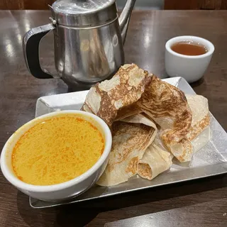 Vegetarian Roti Canai