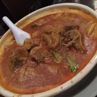 Curry Beef Tripe Casserole