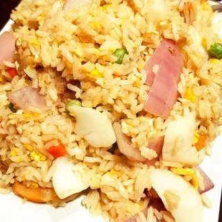 Penang Seafood Fried Rice with Eggs